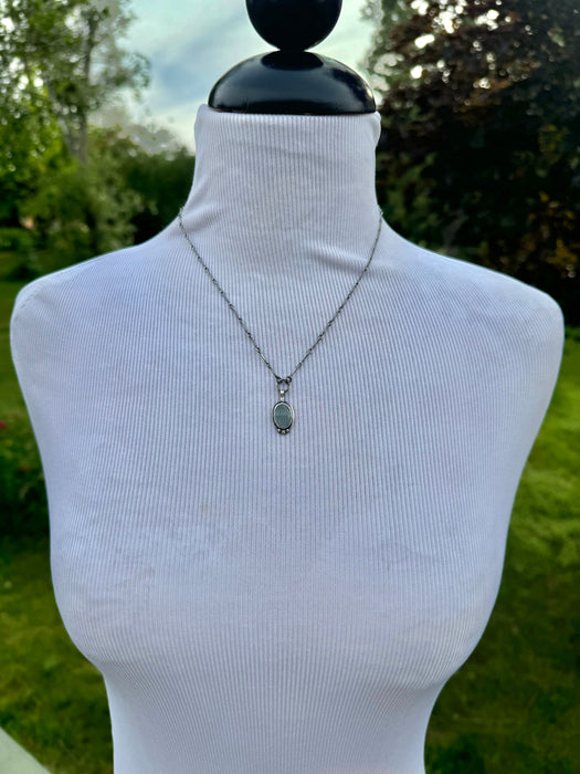 Petit Aquamarine Necklace