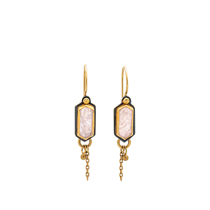 Morganite Earrings